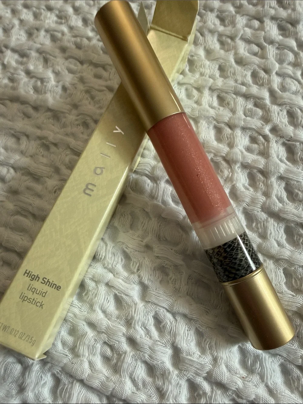 MALLY HIGH SHINE LIQUID LIPSTICK  MALLY'S BABY  0.12 oz. NIB